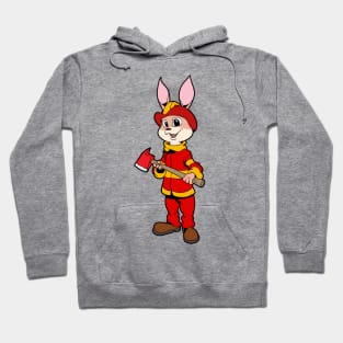 Fireman Bunny Hoodie